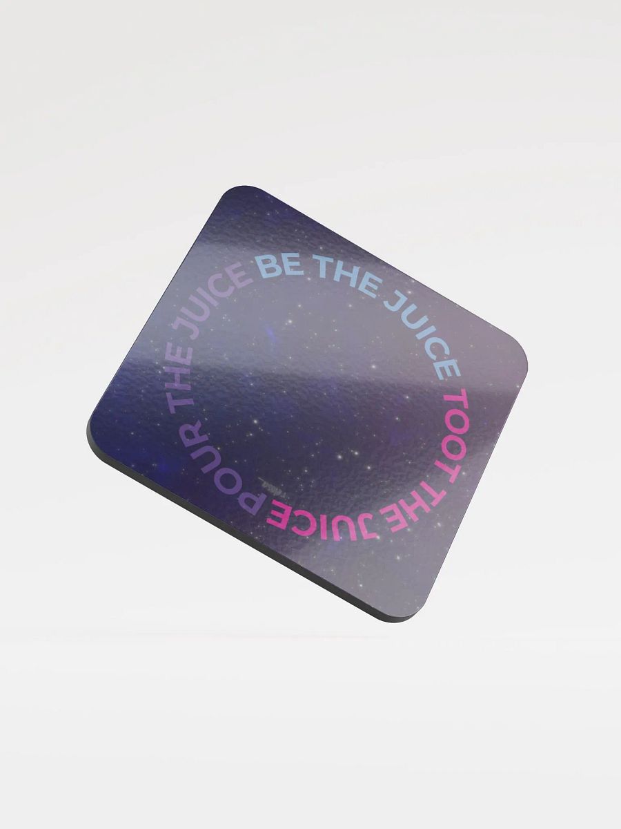 Pour. Be. Toot. Tricolor Text Coaster product image (1)