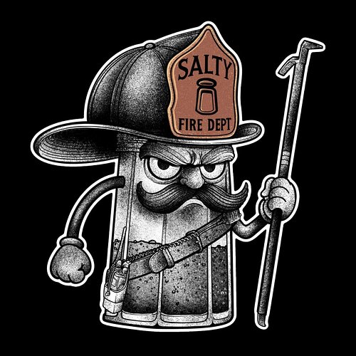 All new look, new products, and now we got shirts on the store page! Add some salt to your swag!

https://salty-fire-dept-sho...