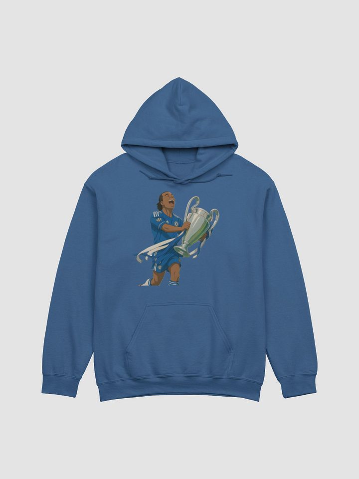 Classic Unisex Hoodie - Didier Drogba Champions League Trophy - Iconic Moment - Chelsea (Various Colours) product image (1)