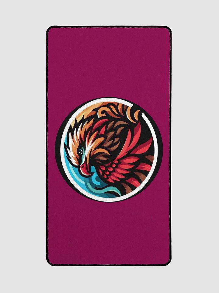 Vibrant Eagle Head Desk Mat product image (2)