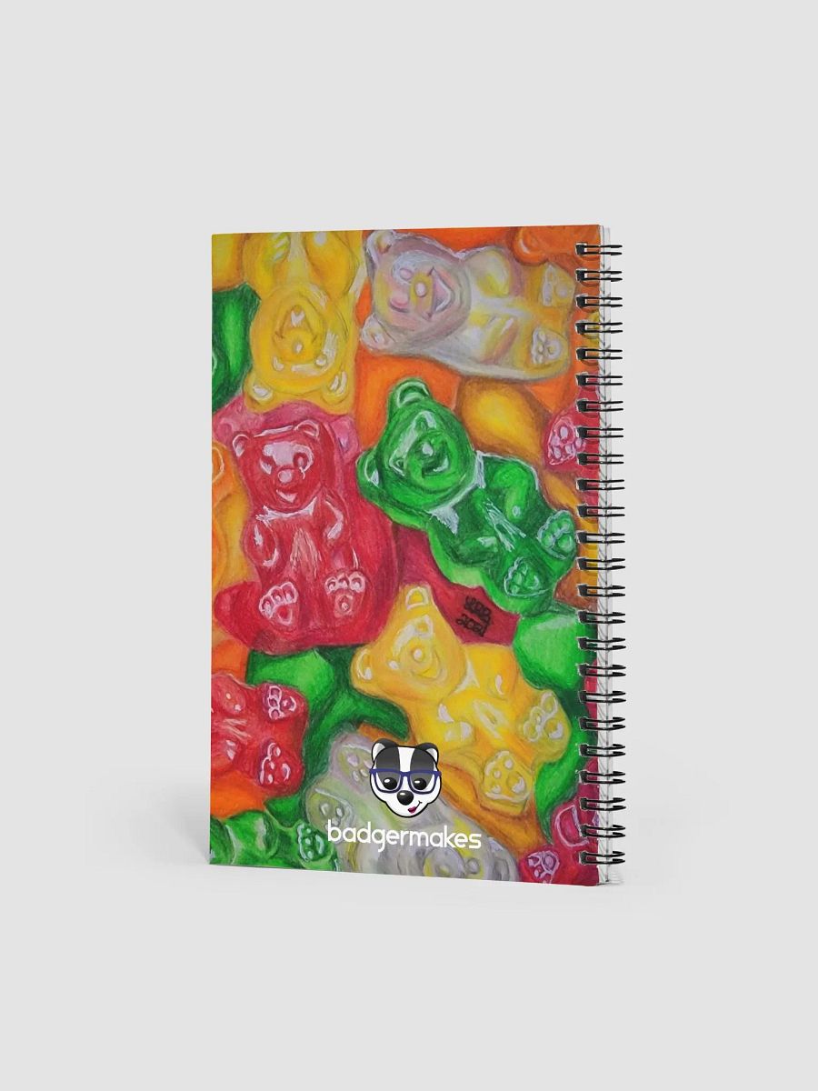 Gummy Bear Spiral Notebook product image (3)