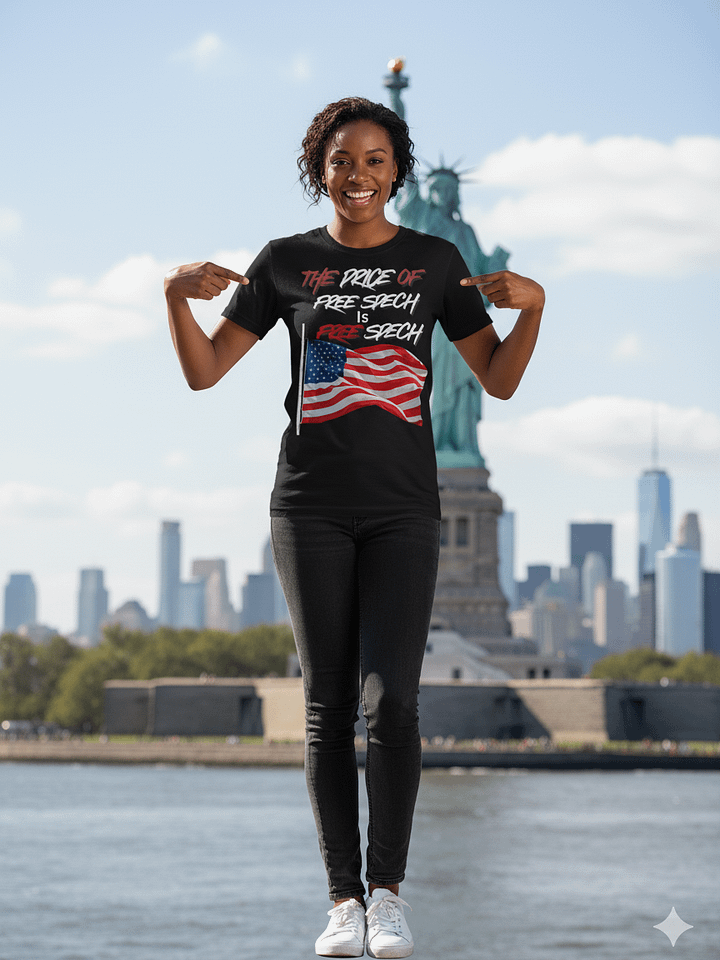 Free Speech Flag Tee product image (1)