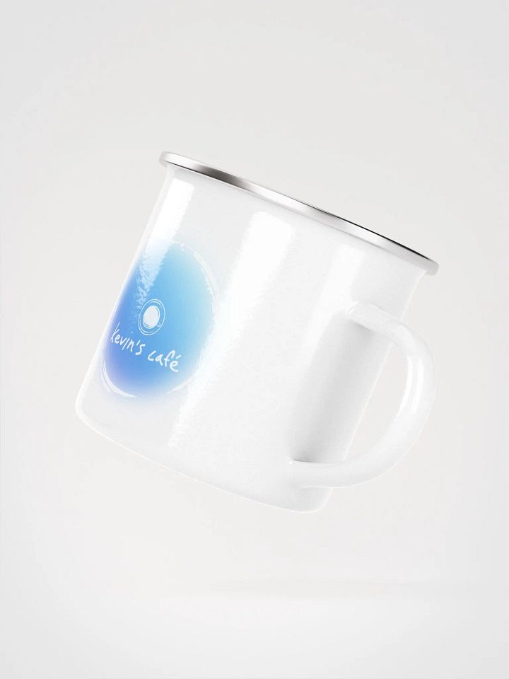 Kevin's Café Enamel Mug product image (2)
