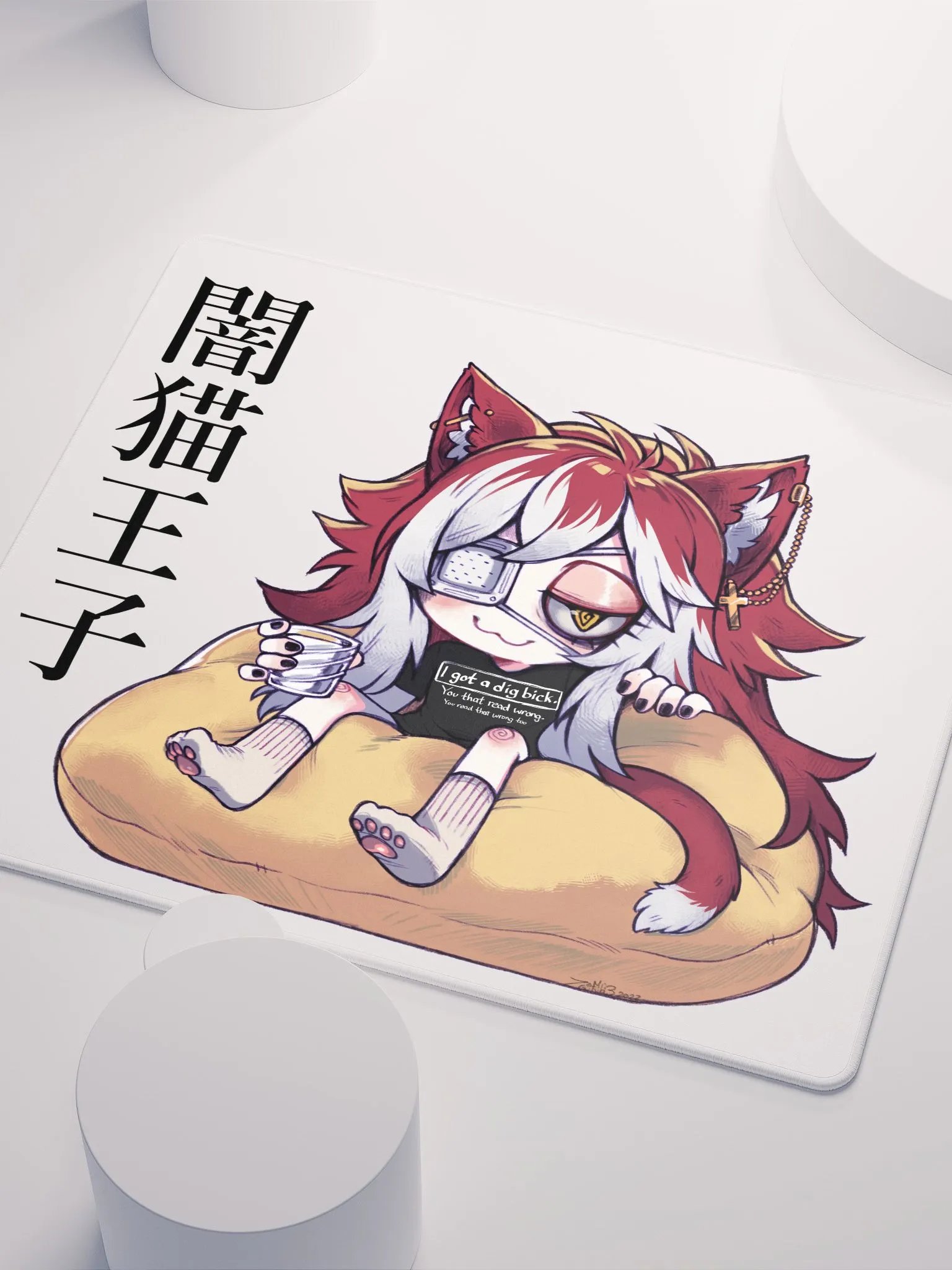 Toe Beans Large 18″×16″ Gaming Mouse Pad product image (3)