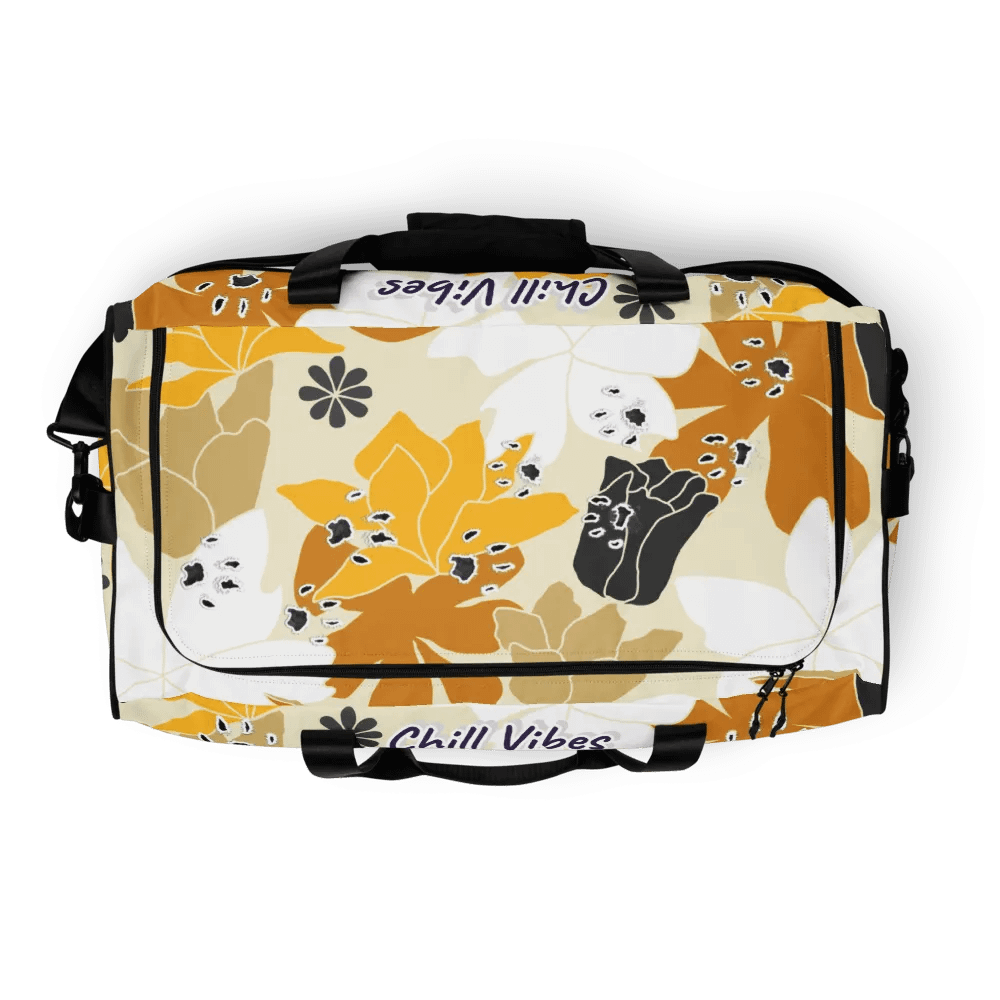 Smokey Duffel Bag (Yellow Floral) product image (6)