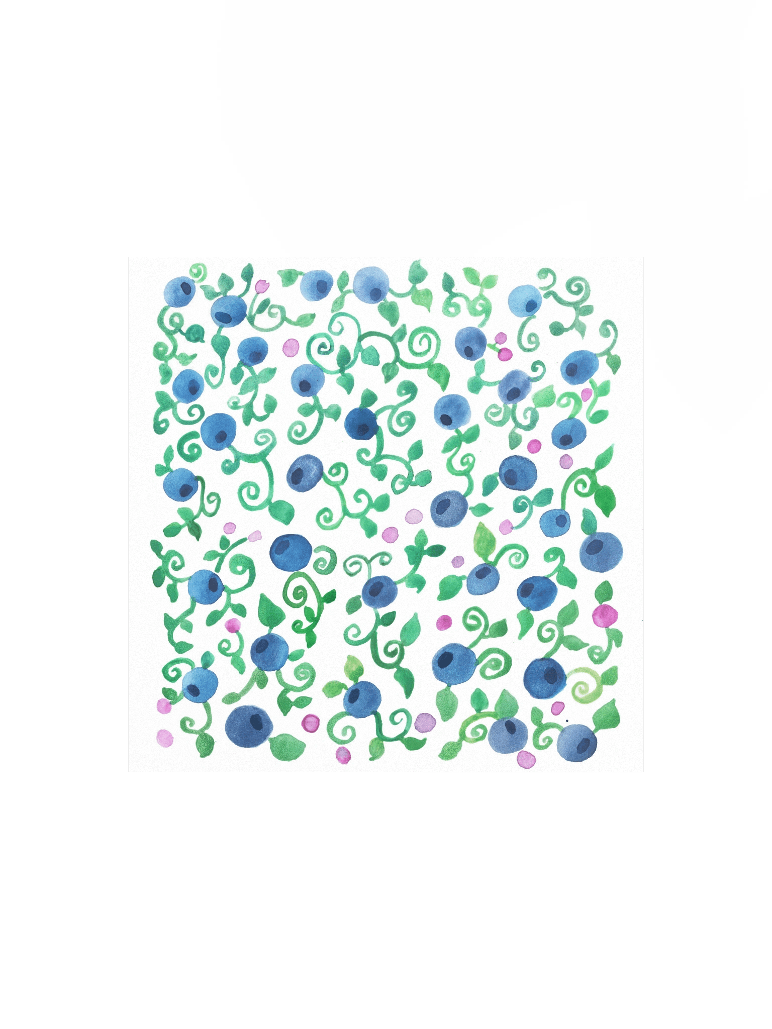 Blueberries Art Print product image (1)