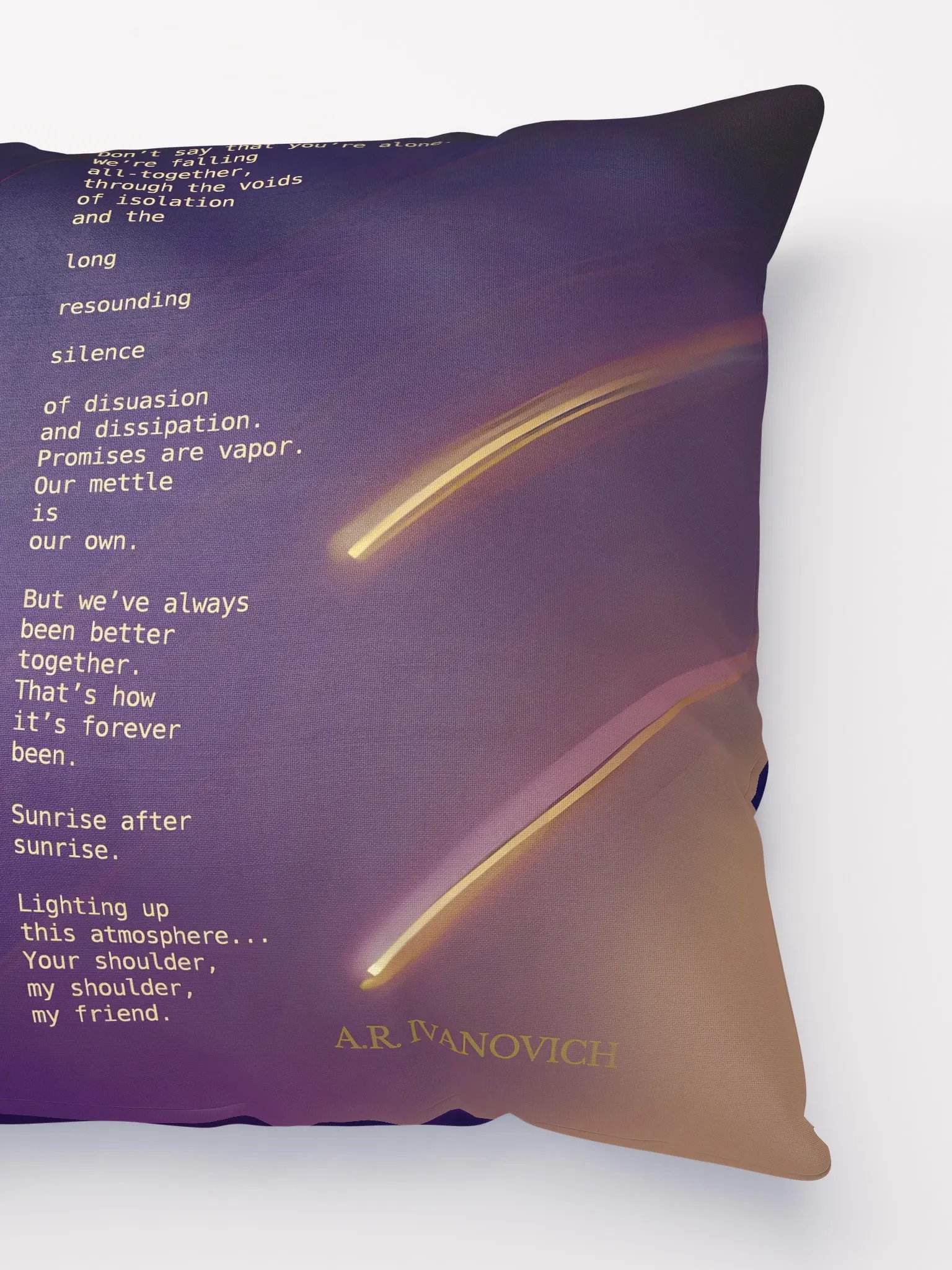 Don't Tell Me it's Over (Throw Pillow) product image (4)