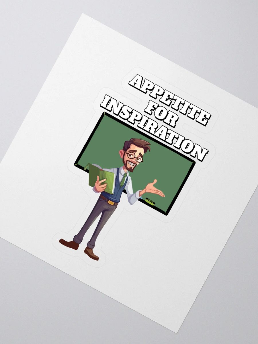 Appetite For Inspiration - Motivation and Inspirational Sticker product image (2)