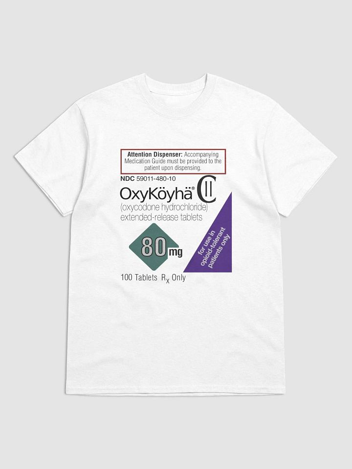 OXYKÖYHÄ VALKOINEN T-PAITA product image (1)