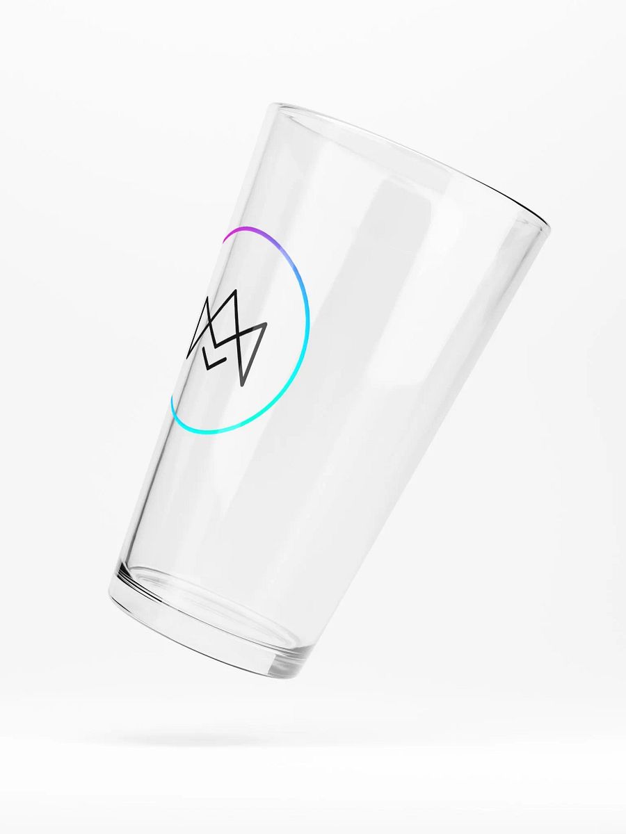 MayLouuu Logo Pint Glass (black) product image (5)