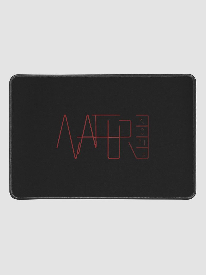 NatureKing Red Abstract Graphic Mat product image (1)