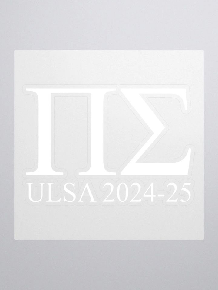 Pi Sig ULSA Sticker product image (1)