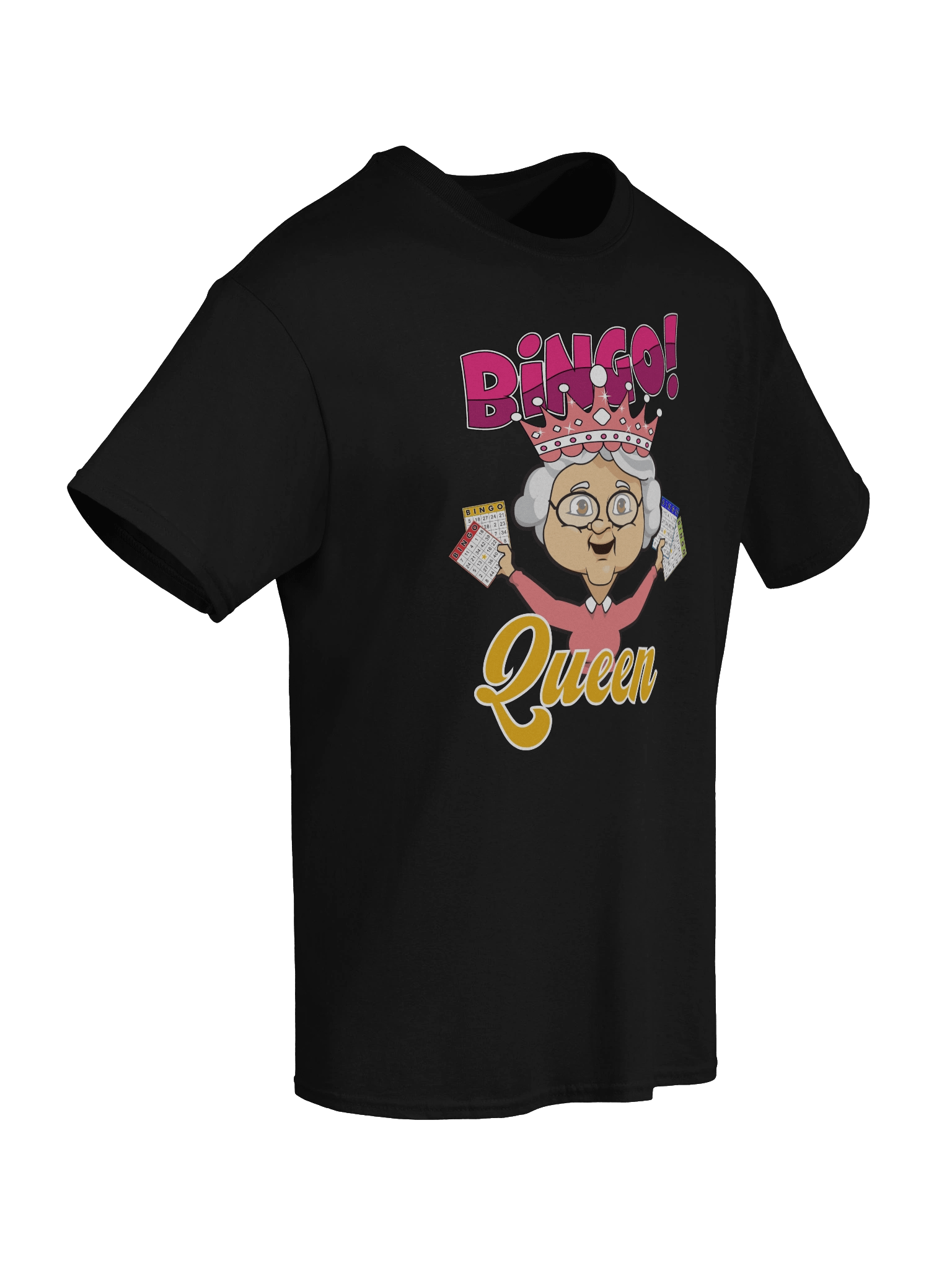 Gamblin Granny Bingo Queen T-Shirt YT product image (55)