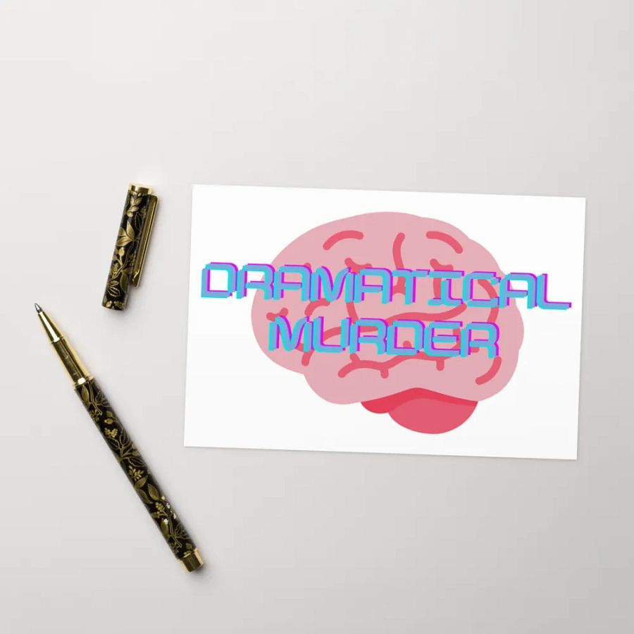 DRAMAtical Murder on my Brain Greeting Card product image (10)