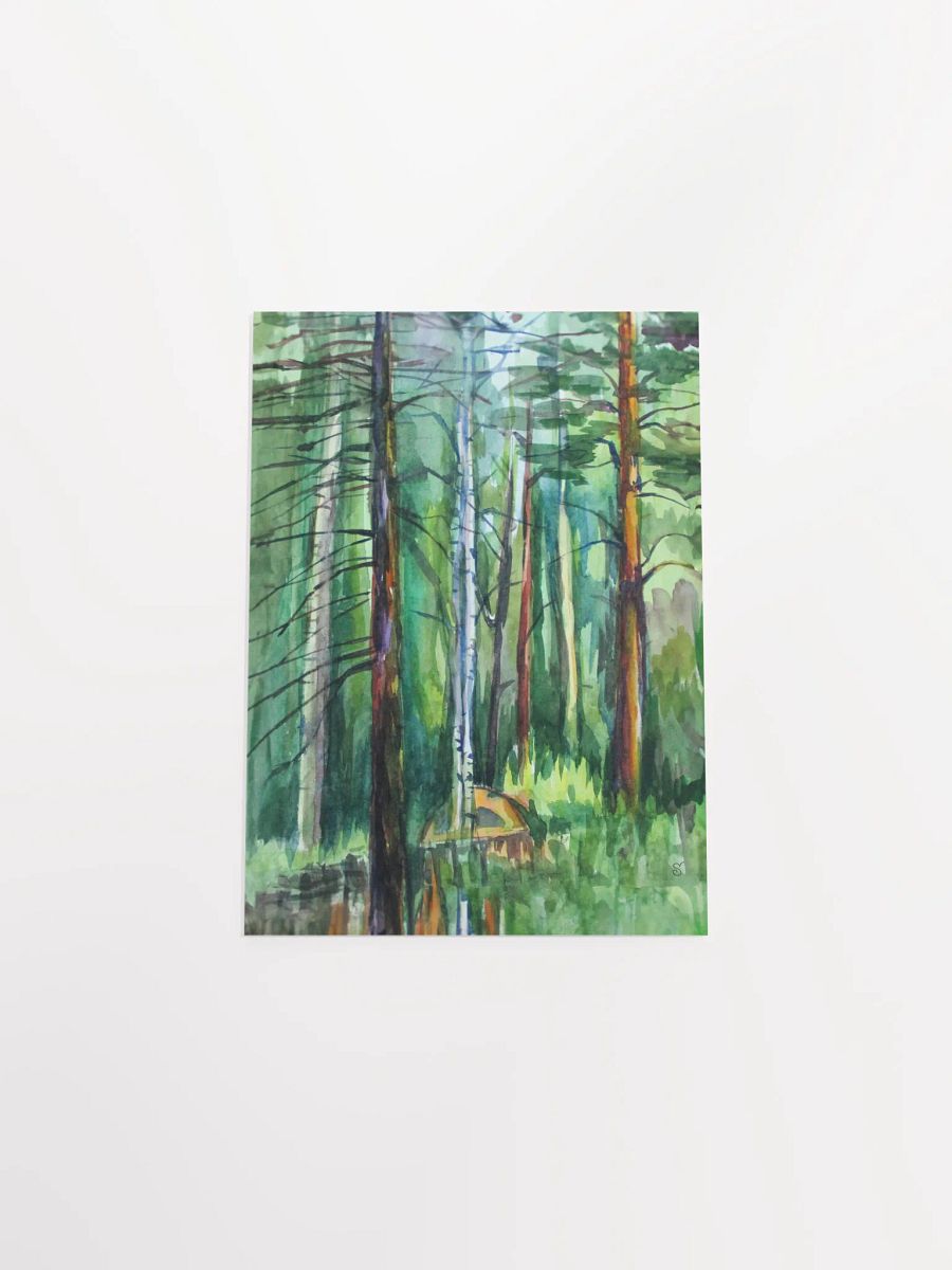 Enchanted Forest Impressions Poster - Forest Scene product image (7)
