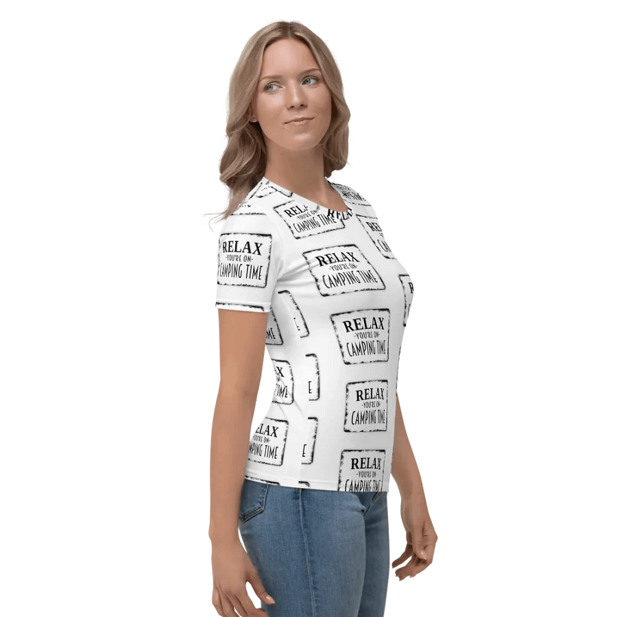 Relax Ladies T-Shirt (White) product image (3)