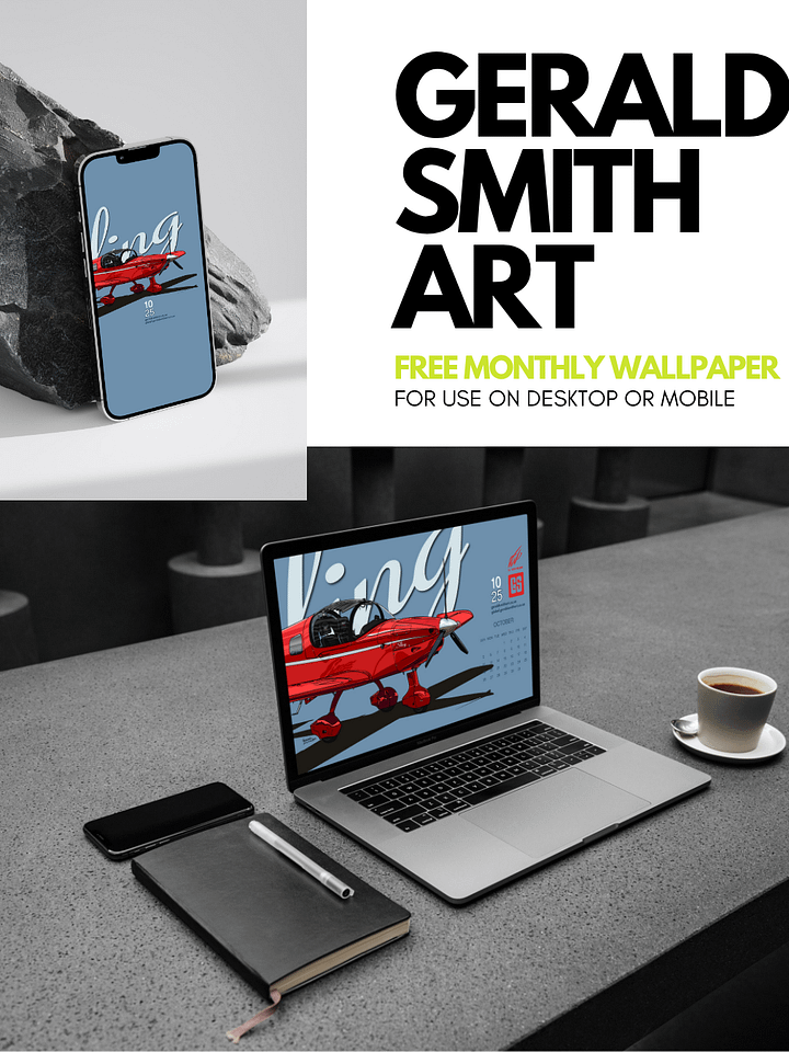 Oct 2025 FREE Desktop & Mobile Wallpaper product image (1)