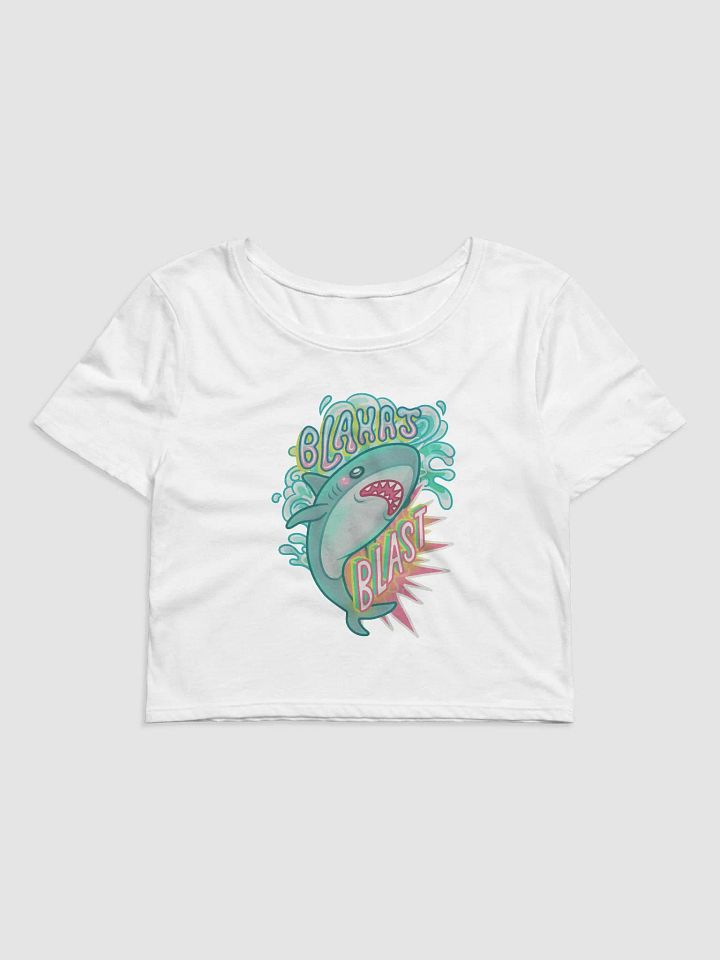Blahaj Blast Cropped Tee product image (1)