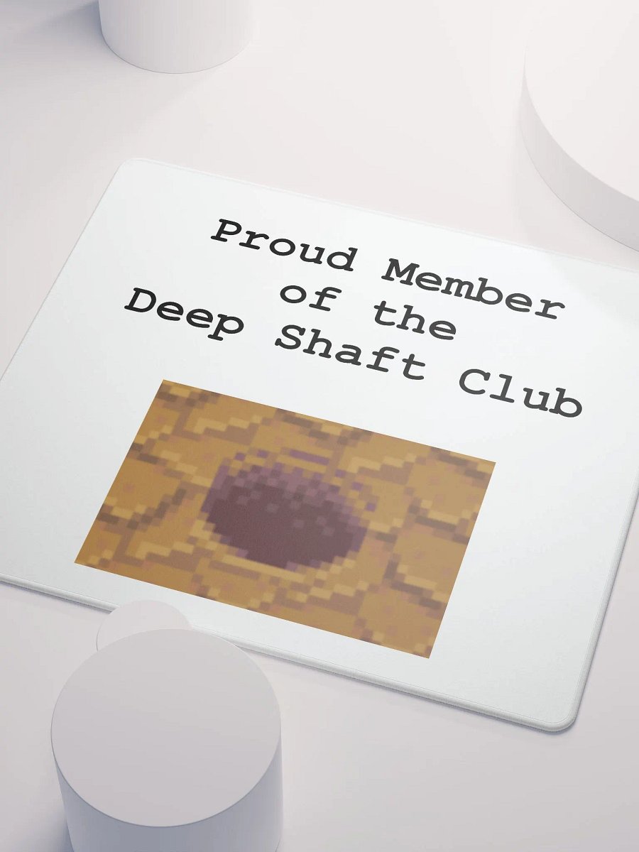 Deep Shaft MousePad - White product image (3)