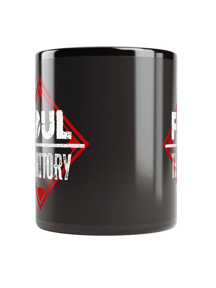 Foul Territory Glossy Black Mug product image (9)