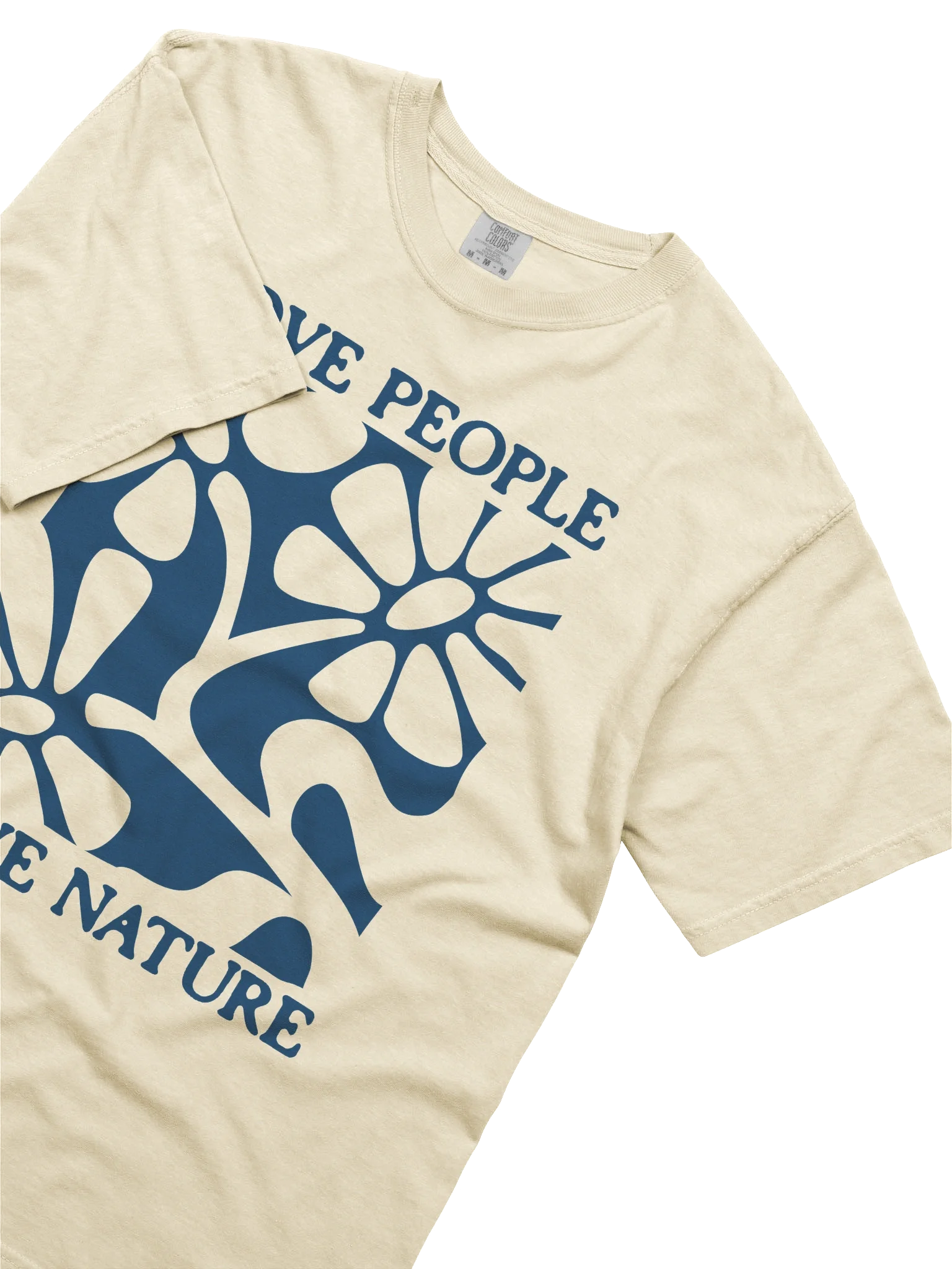Love People Love Nature Relaxed Fit Unisex T-Shirt product image (2)