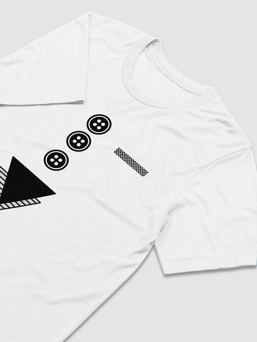 Triangles with buttons and hankie Triblend T-Shirt product image (7)