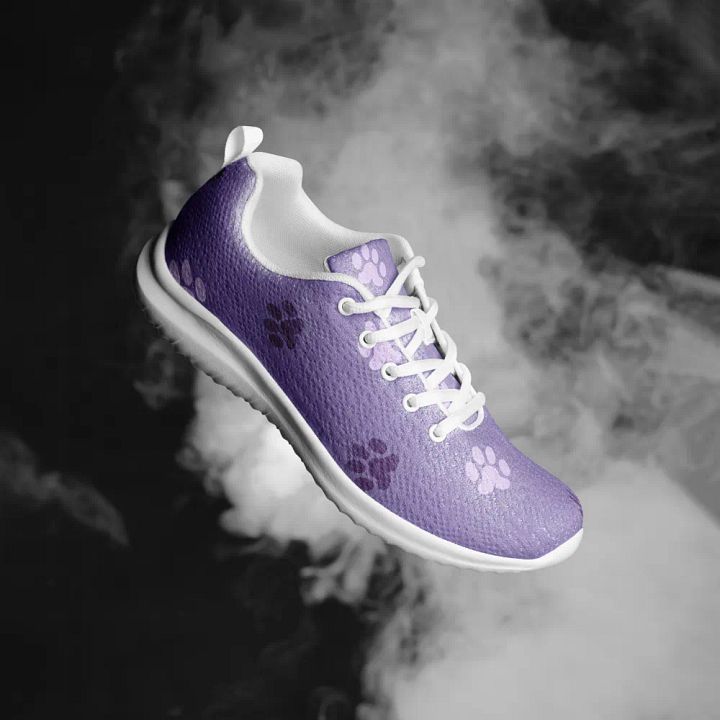 Men's Athletic Paw Print Sneakers product image (2)