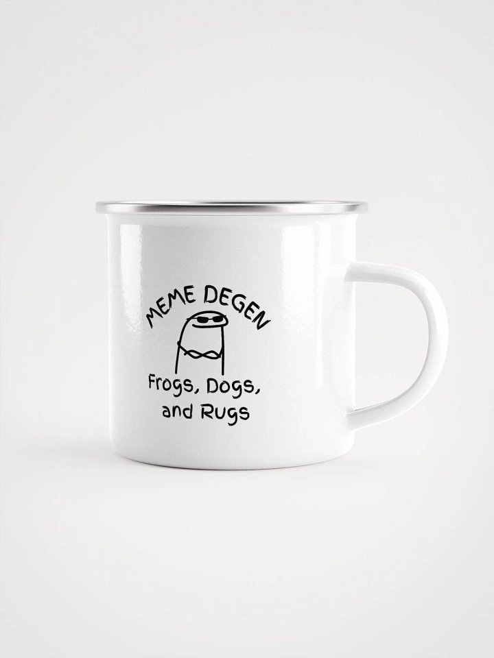 Frogs, Dogs and Rugs | Enamel Mug product image (1)