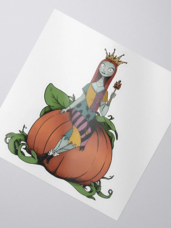 The Queen of Halloween Sticker product image (2)