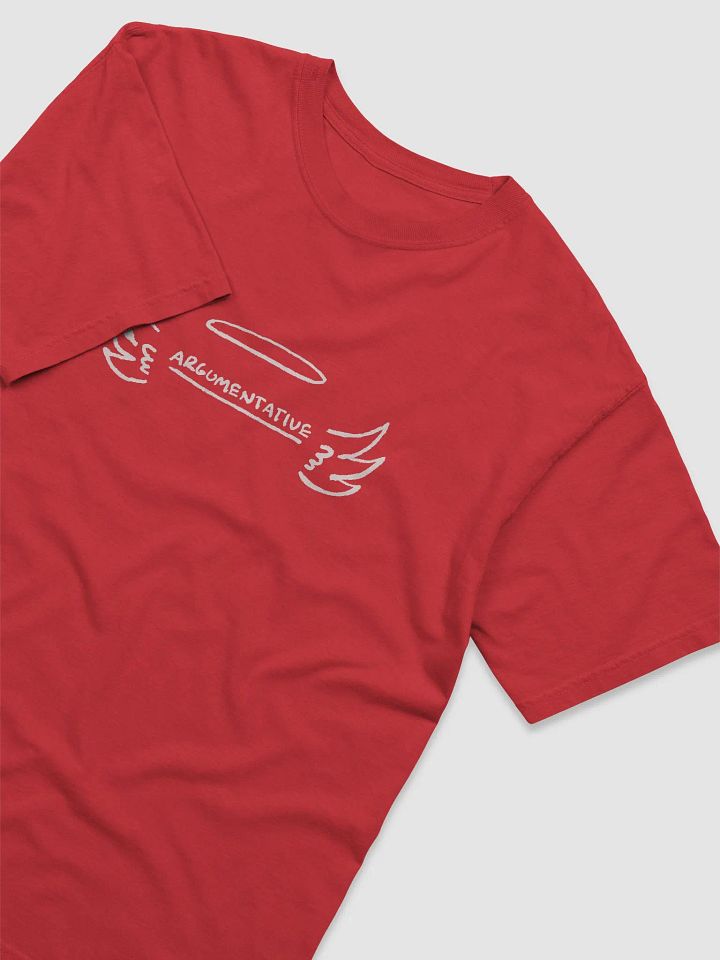 ANGELIC (white design) garment-dyed tee product image (1)