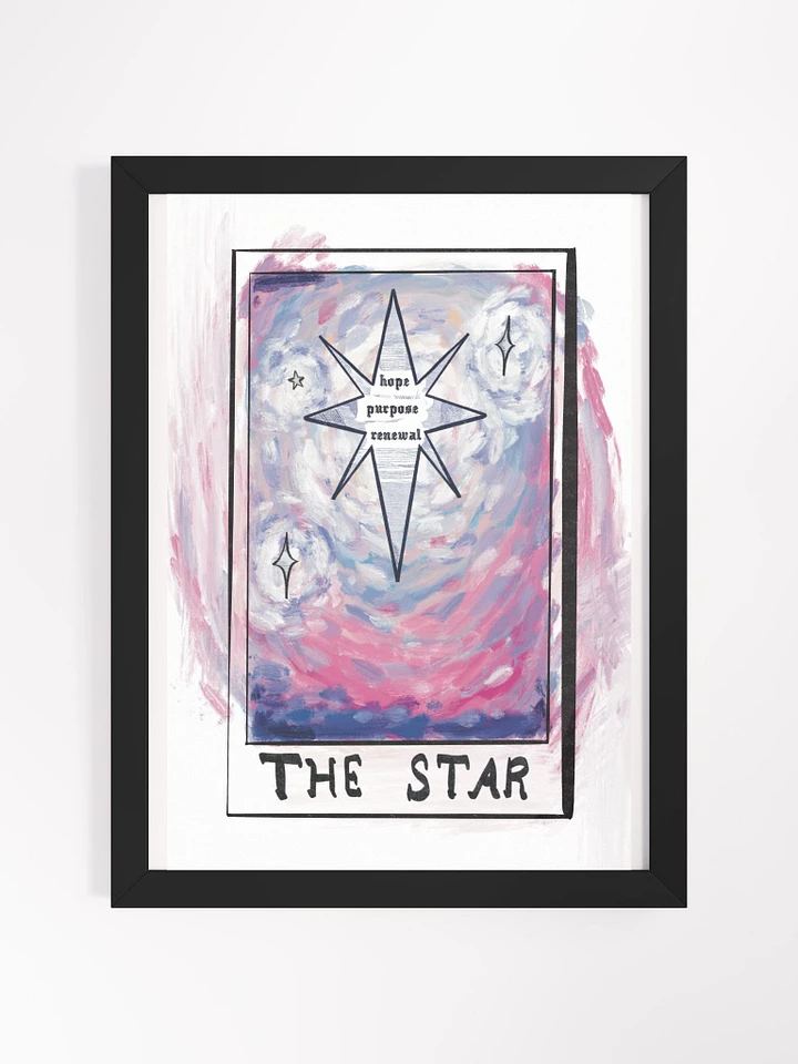 The Star Tarot Framed Art Print product image (1)