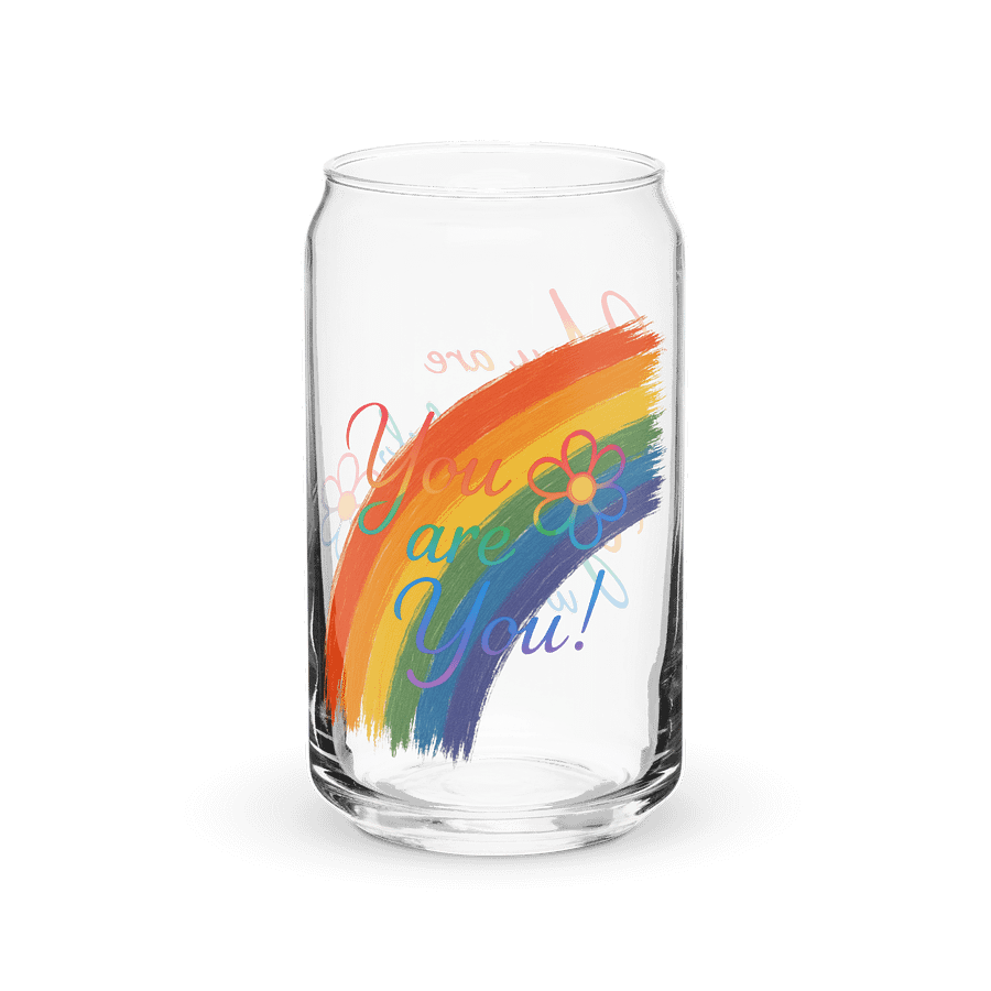 You Are You - Pride Affirmation Glass product image (4)
