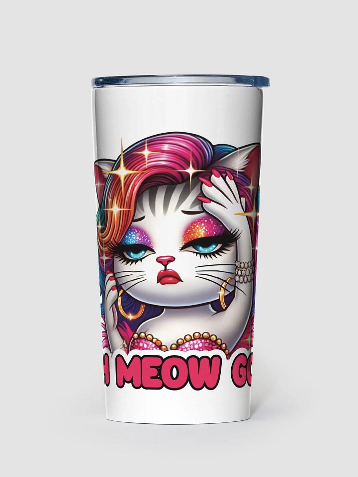 Oh Meow God! 20oz/600ml Tumbler product image (1)