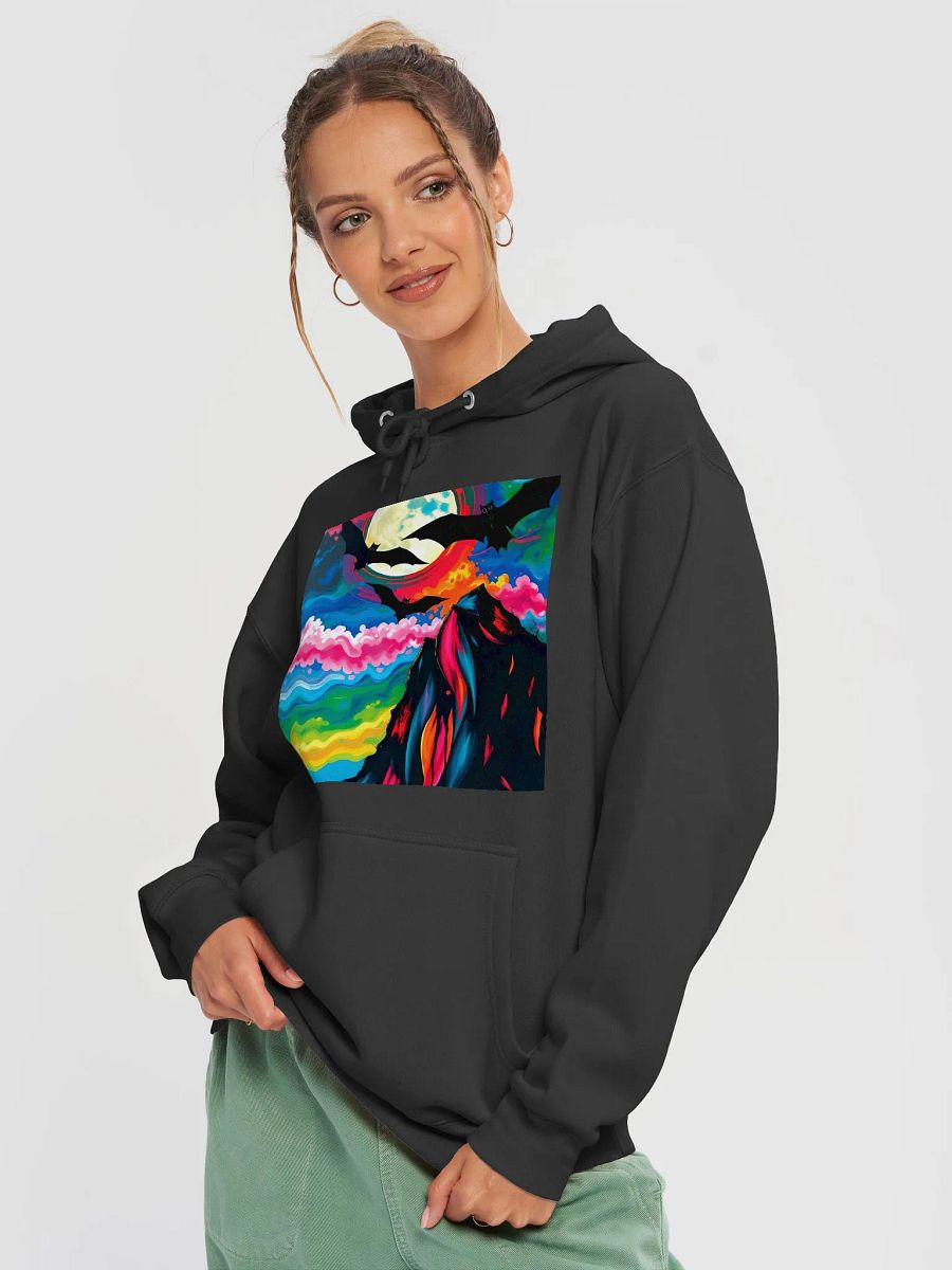 Moonlit Bat Flight Hoodie product image (3)