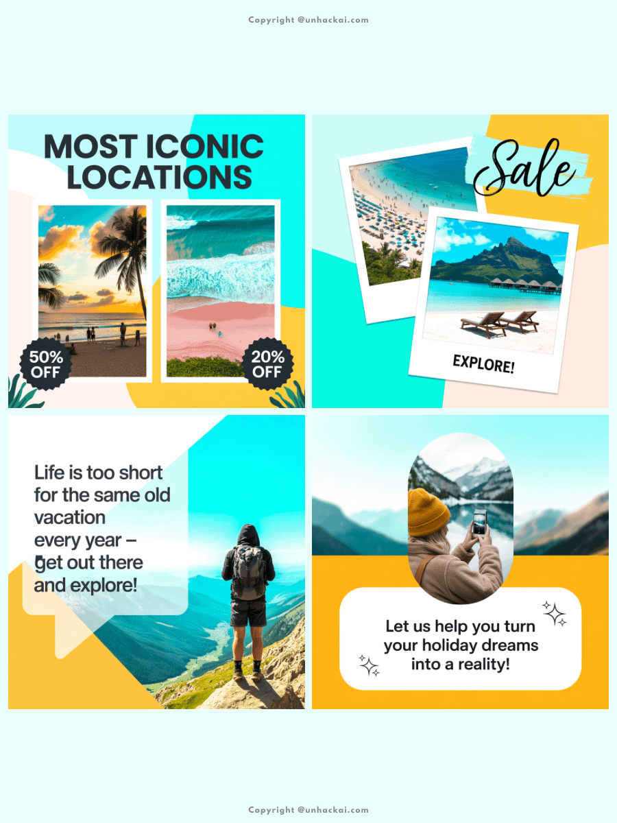 32 travel ideogram ai prompts for Instagram product image (3)