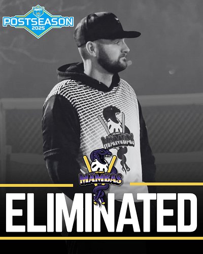 🚨 Eliminated 🚨

The Mambas playoff woes continue as they fall in game 3 in a very close series against the Tbirds. 

#mowiff ...