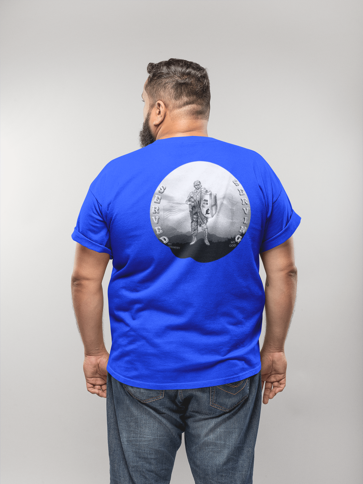 Served/Serving (Front & Back short sleeve T) product image (1)