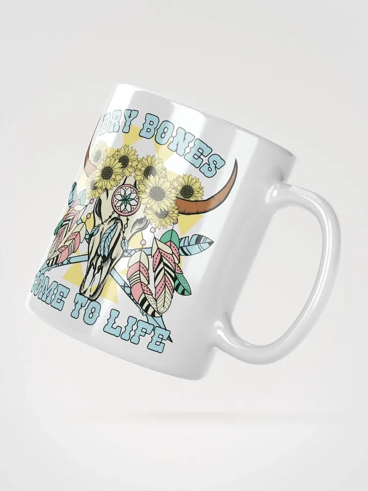 Bohemian Dry Bones Come To Life Skull Mug product image (2)