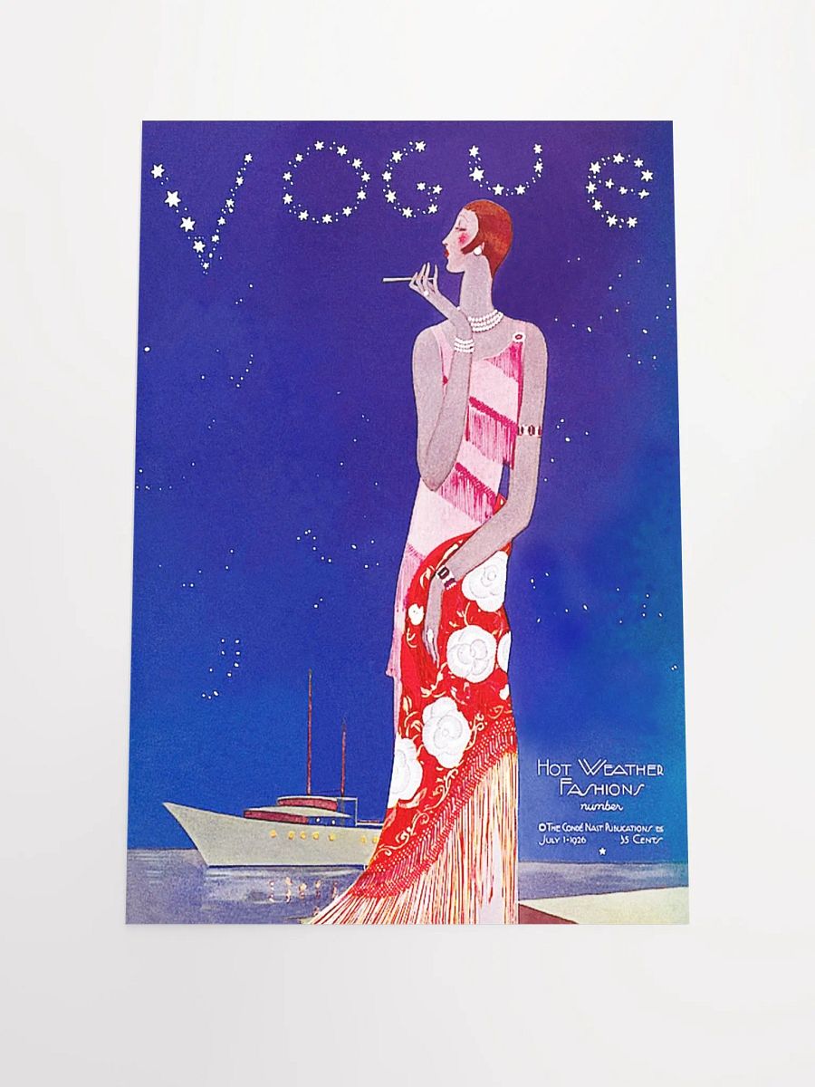 Vintage Vogue Magazine Cover from 1926 product image (3)