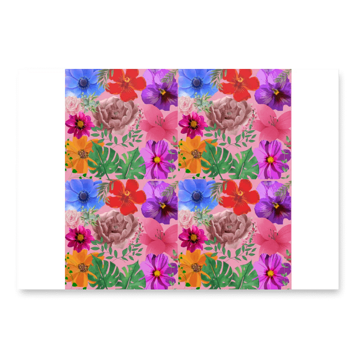 Blossom Harmony Wrapping Paper Set product image (2)