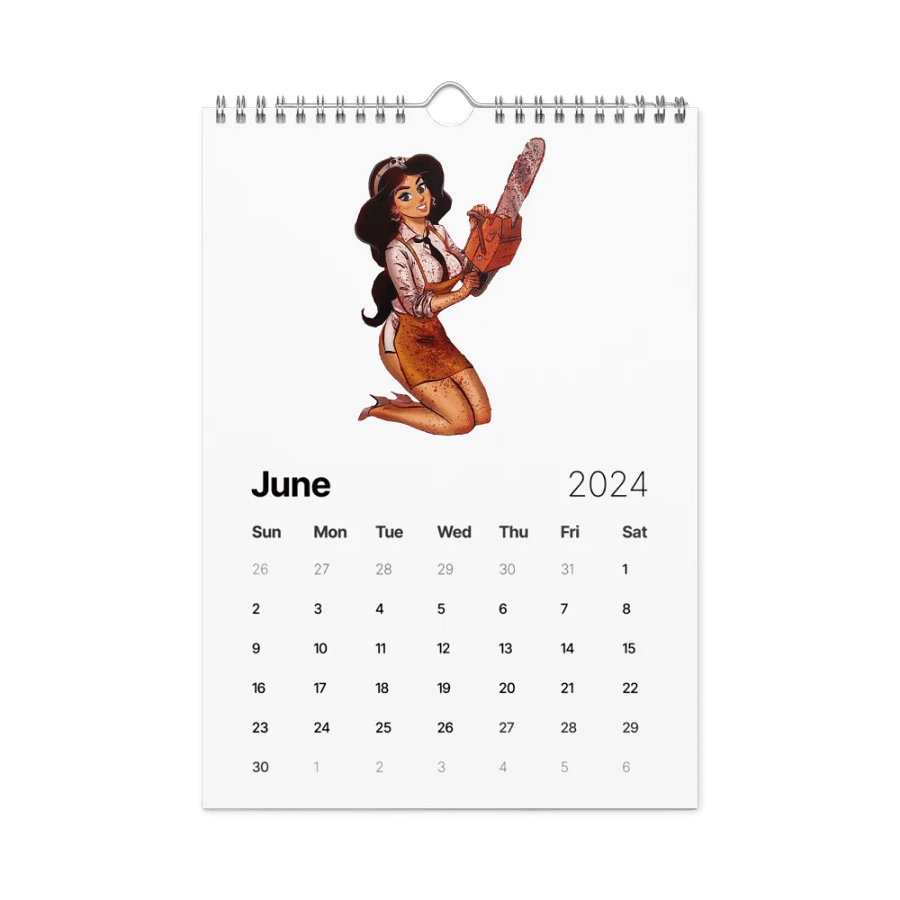 Disney Horror 2024 Wall Calendar product image (8)