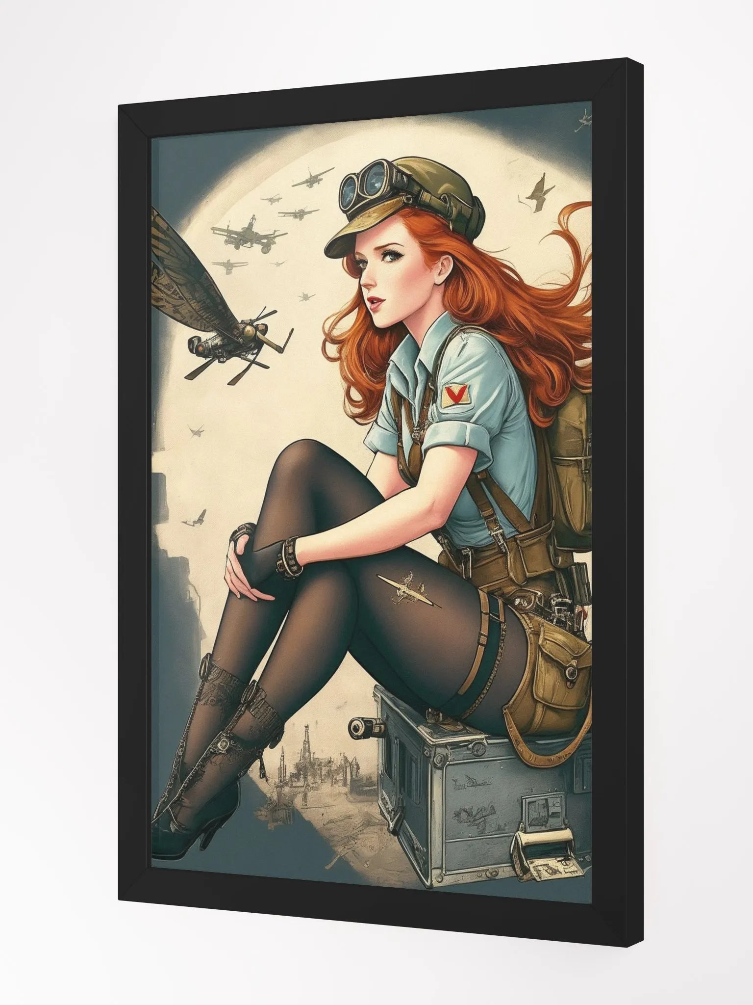 A design of World War Two nose art style product image (4)