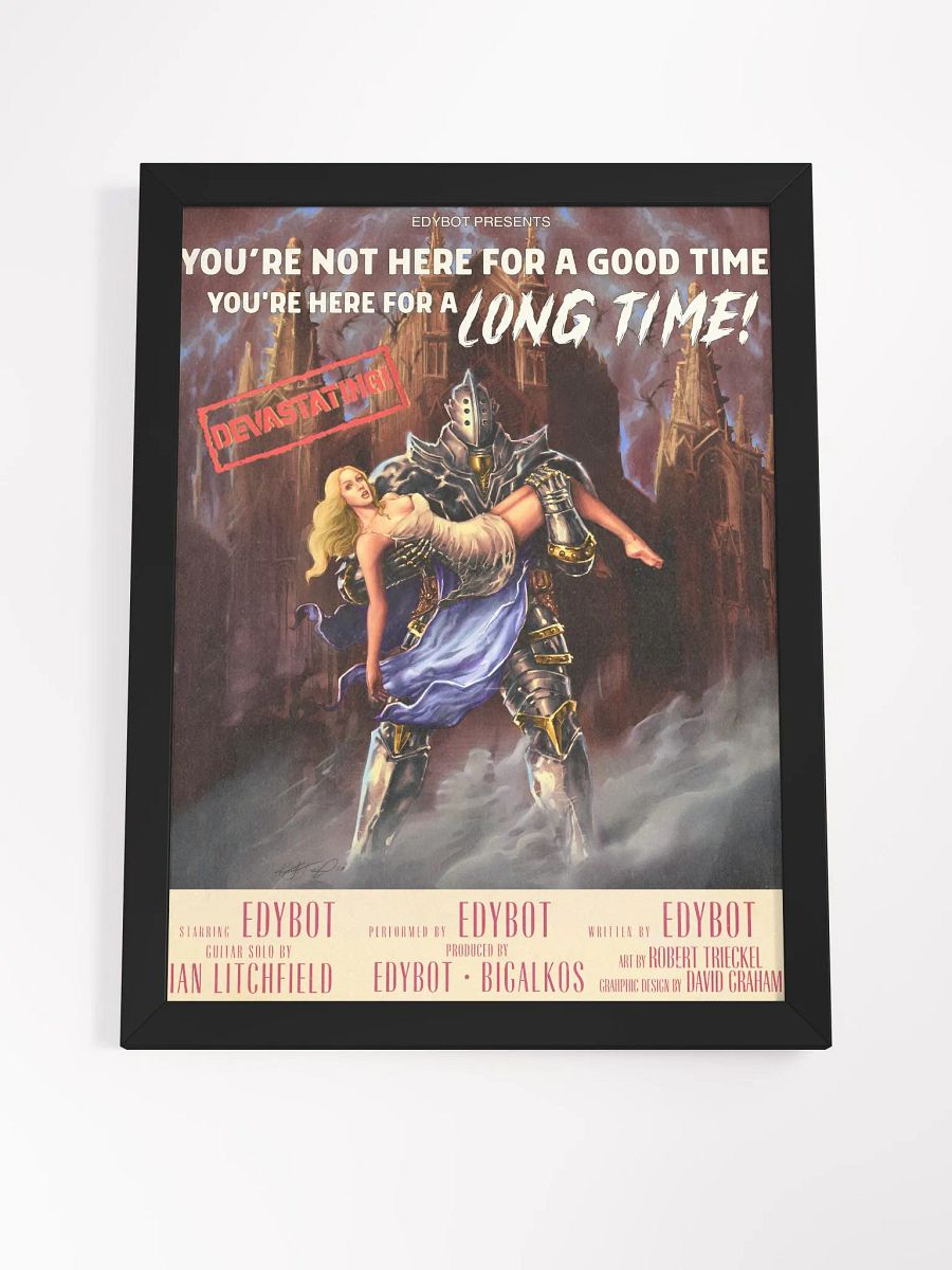 You're Not Here For A Good Time, You're Here For A Long Time Poster with Frame product image (11)