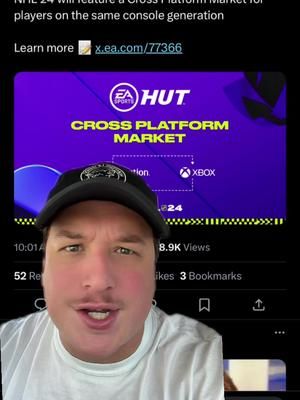 CROSS PLATFORM MARKET FOR #NHL24 #HUT #hockey #easports #hut 