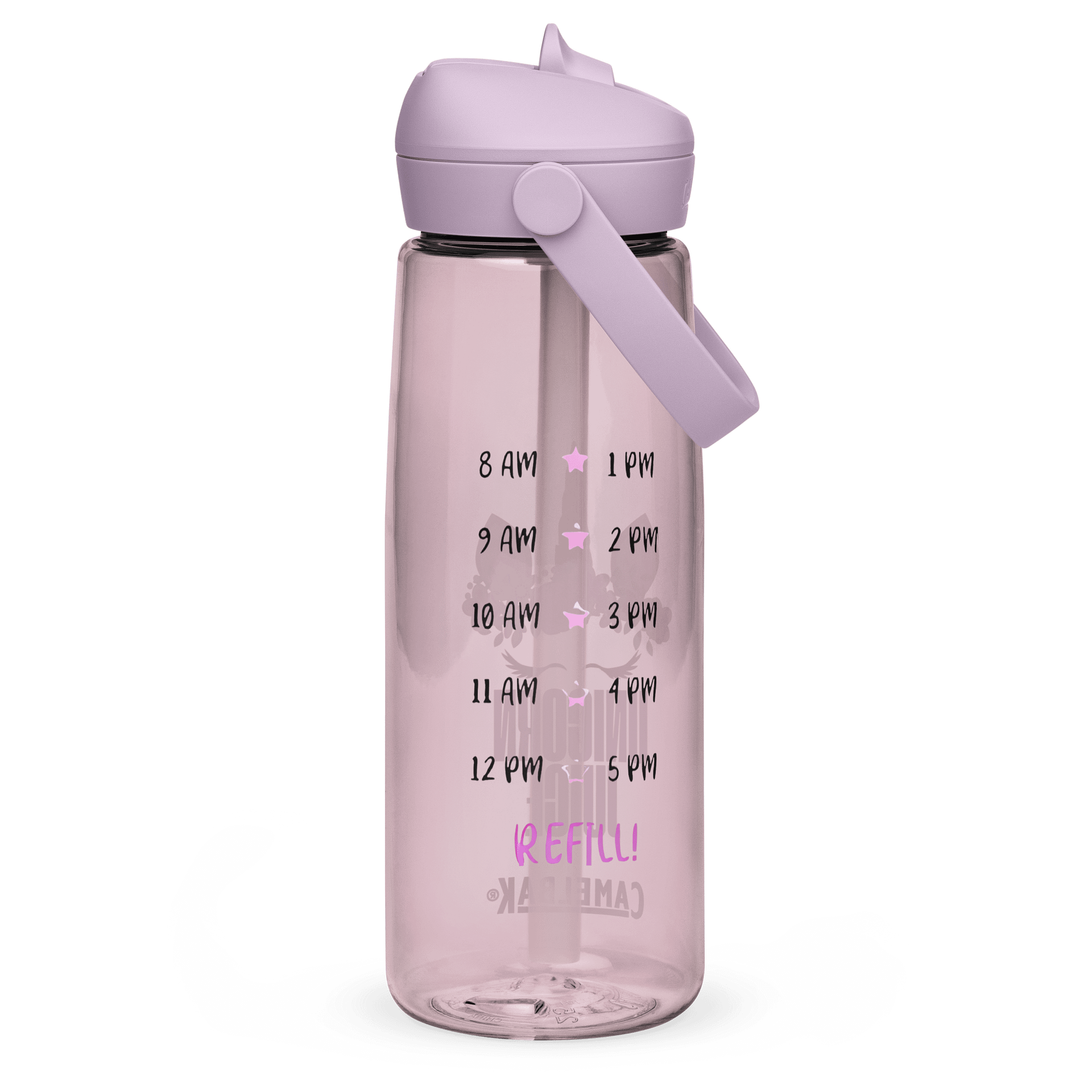 Magical Unicorn Juice Flip Straw Water Bottle product image (2)