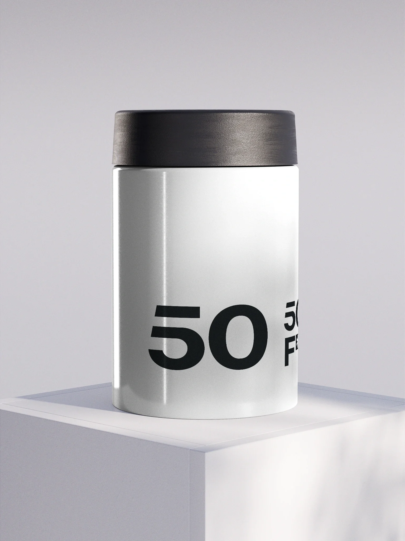 50 as FCK™ - Stainless Steel Koozie product image (1)