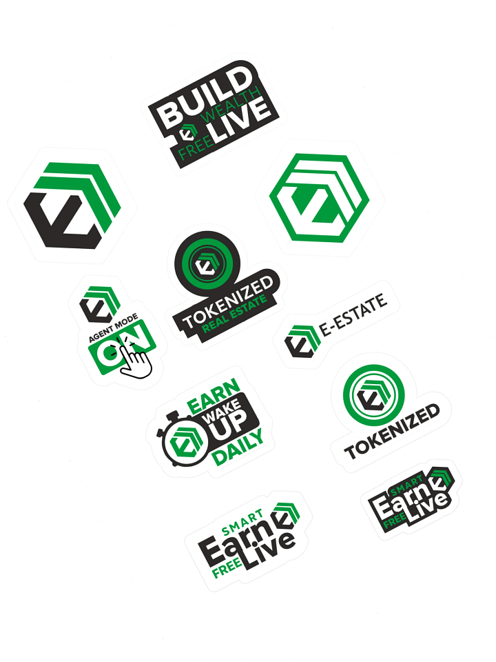 E-Estate Sticker Sheet 1 product image (1)