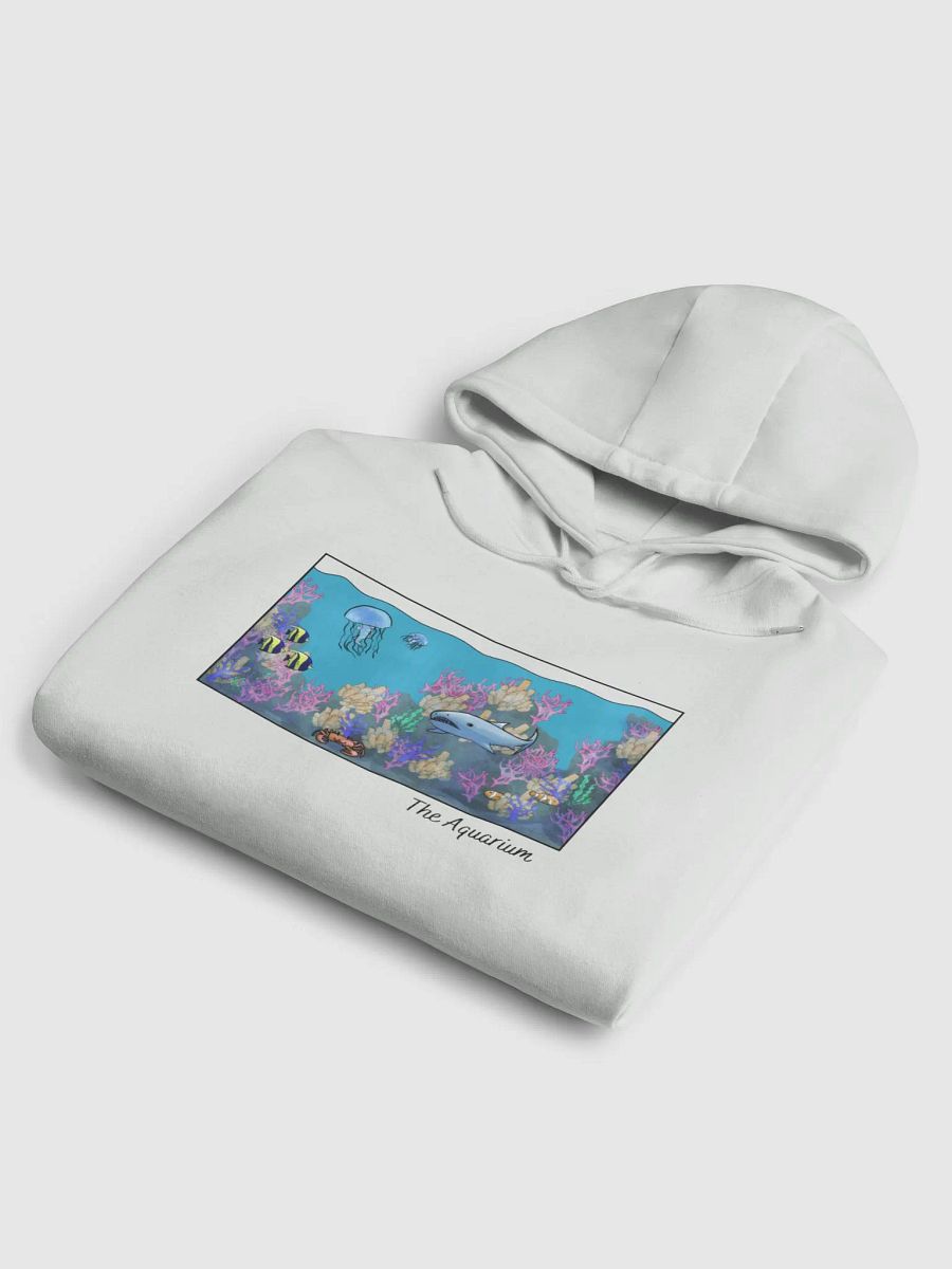 Aquarium Hoodie (Light grey/white) product image (10)