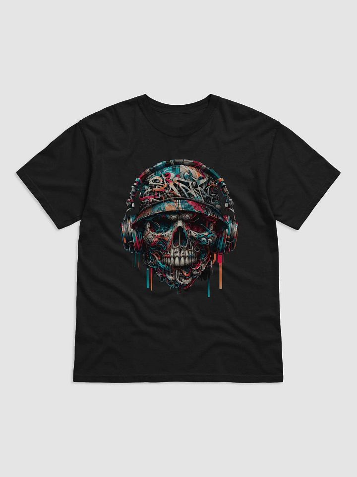 Graffiti Skull DJ T-Shirt product image (2)