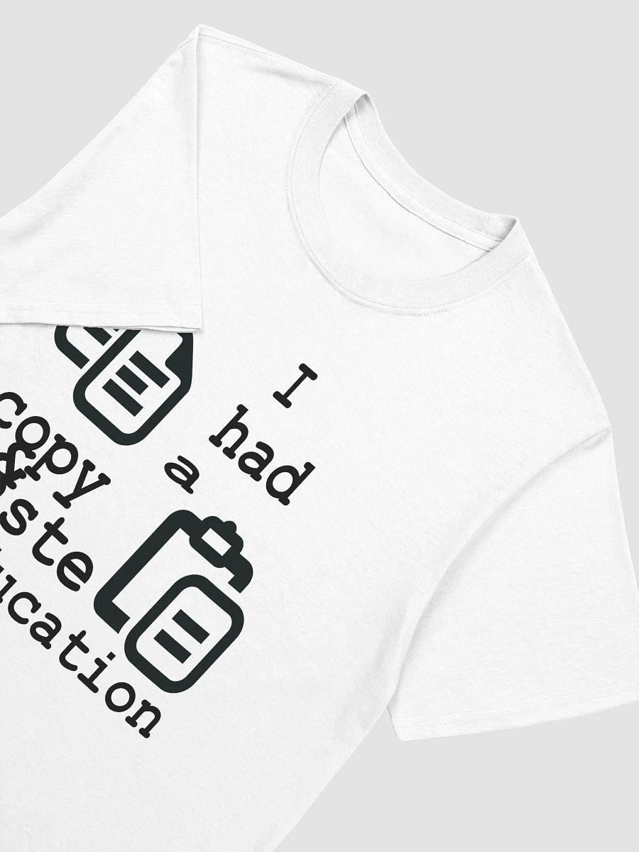I Had A Copy & Paste Education - Black - Gildan Unisex Softstyle T-Shirt product image (1)